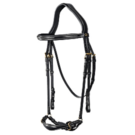 Dy'on adjustable drop noseband bridle | D Collection